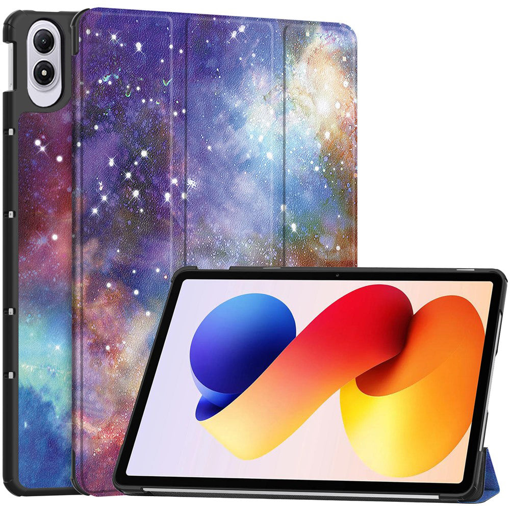 Θήκη για Xiaomi Redmi Pad 2 Pro, Techsuit, FoldPro Galaxy, Πολύχρωμη