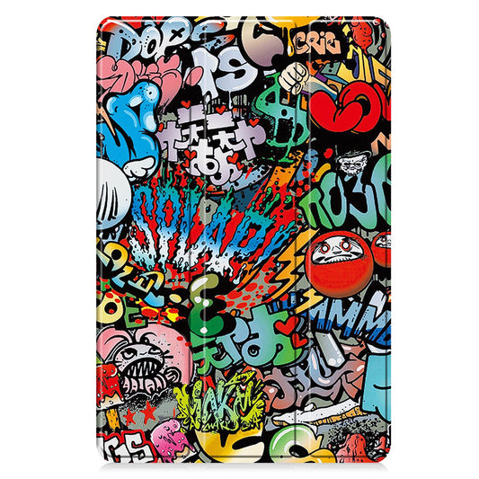 Θήκη για Xiaomi Redmi Pad 2 Pro, Techsuit, FoldPro Urban Vibe, Πολύχρωμη