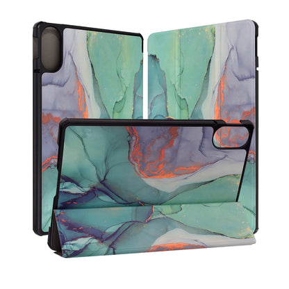 Case for Xiaomi Redmi Pad 2, Techsuit, FoldPro Green Time, Multicolor