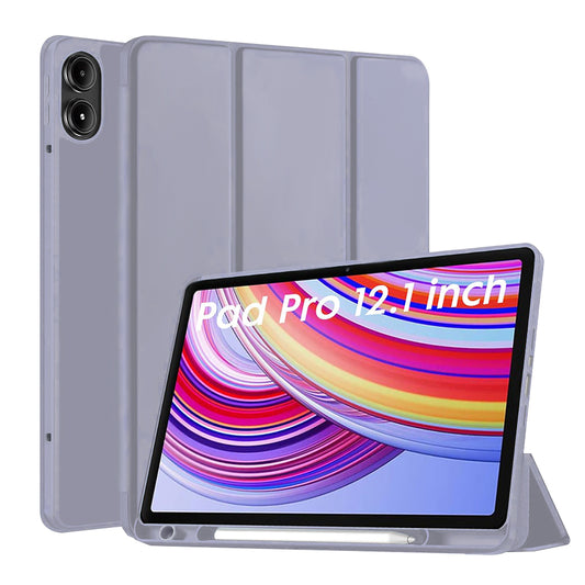 Θήκη για Xiaomi Redmi Pad Pro / Pad / Pad Pro 5G, Techsuit, Flex Trifold, Μωβ