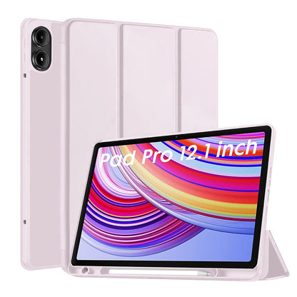 Θήκη για Xiaomi Redmi Pad Pro / Pad / Pad Pro 5G, Techsuit, Flex Trifold, Ροζ