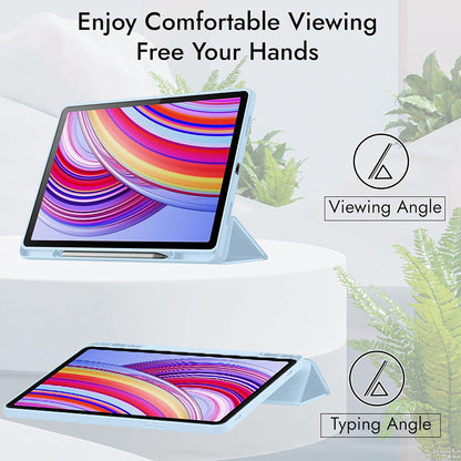 Θήκη για Xiaomi Redmi Pad Pro / Pad / Pad Pro 5G, Techsuit, Flex Trifold, Ροζ