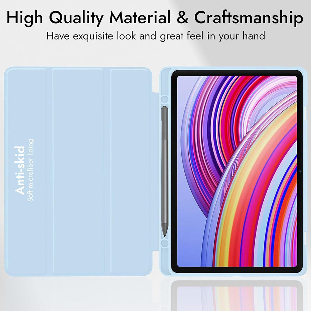 Θήκη για Xiaomi Redmi Pad Pro / Pad / Pad Pro 5G, Techsuit, Flex Trifold, Πράσινο Matcha