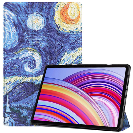 Θήκη για Xiaomi Redmi Pad Pro / Pad / Pad Pro 5G, Techsuit, FoldPro Starry Night, Πολύχρωμο