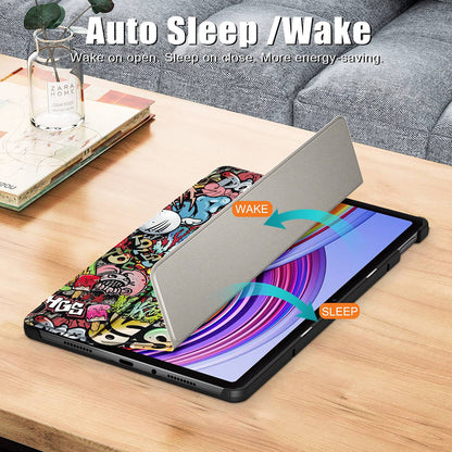 Θήκη για Xiaomi Redmi Pad Pro / Pad / Pad Pro 5G, Techsuit, FoldPro Urban Vibe, Πολύχρωμο