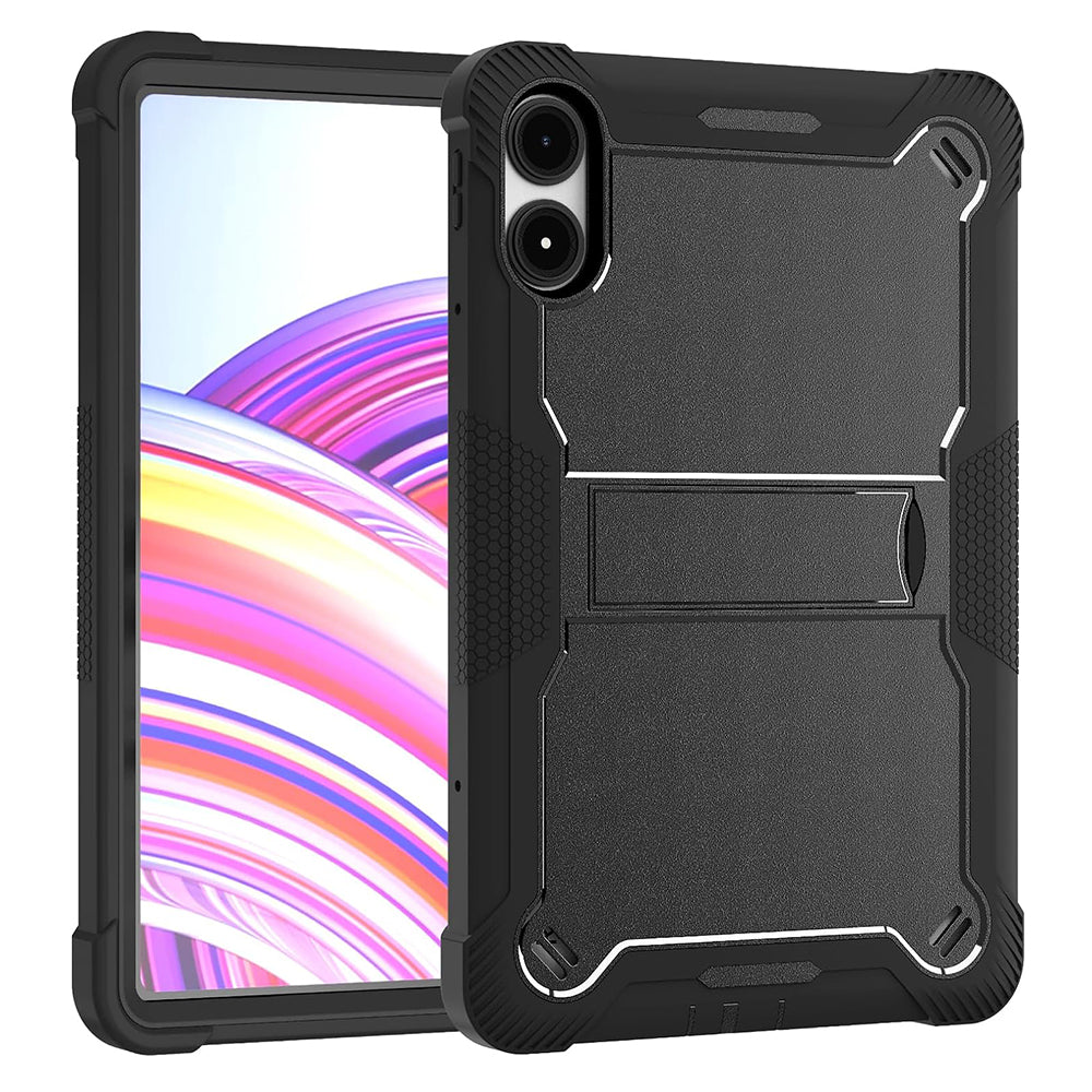 Case for Xiaomi Redmi Pad Pro / Pro 5G / Poco Pad, Techsuit, Rugged TabShell, Black