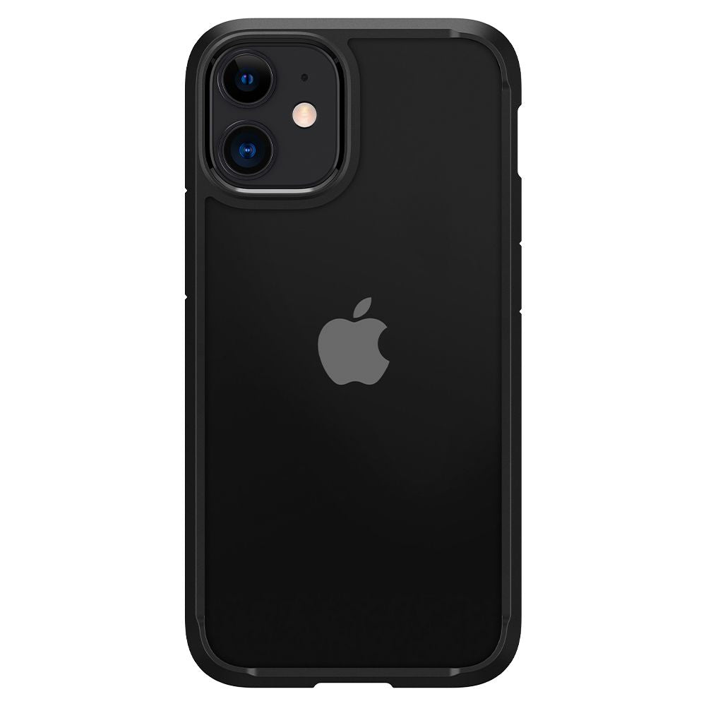 Case for Apple iPhone 12 / 12 Pro, Spigen, Ultra Hybrid, Black ACS01703