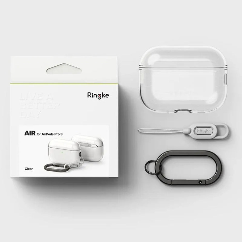 Ringke Air Case for Apple AirPods Pro 3, Transparent