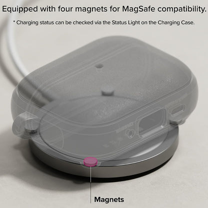 Ringke Onyx Magnetic Case for Apple AirPods Pro 3, Gray
