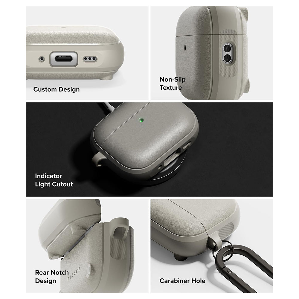 Ringke Onyx Magnetic Case for Apple AirPods Pro 3, Gray