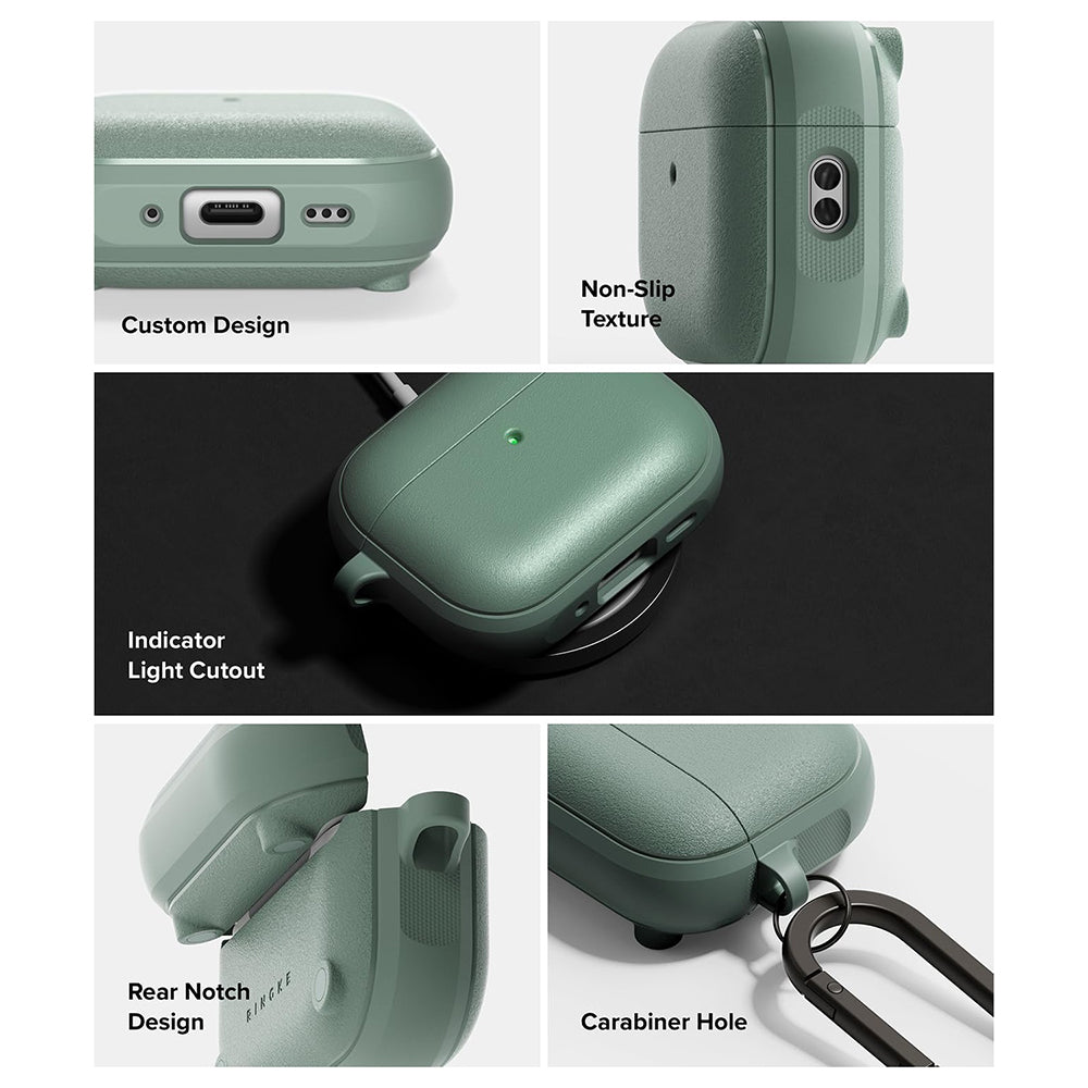 Ringke Onyx Magnetic Case for Apple AirPods Pro 3, Green