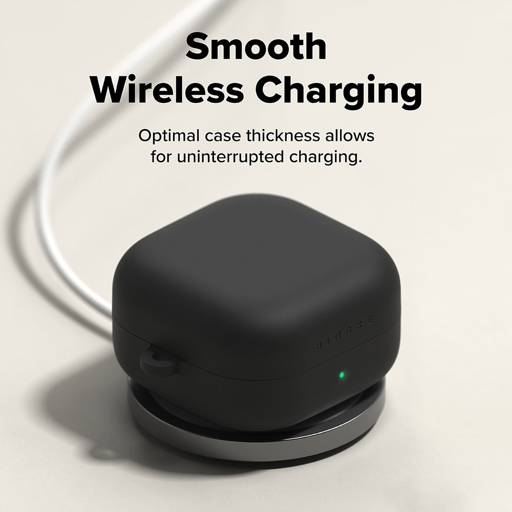 Θήκη Ringke για Samsung Galaxy Buds4 / Buds4 Pro, Μαύρη