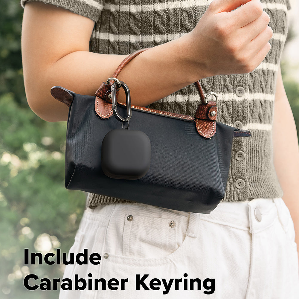 Θήκη Ringke για Samsung Galaxy Buds4 / Buds4 Pro, Μαύρη