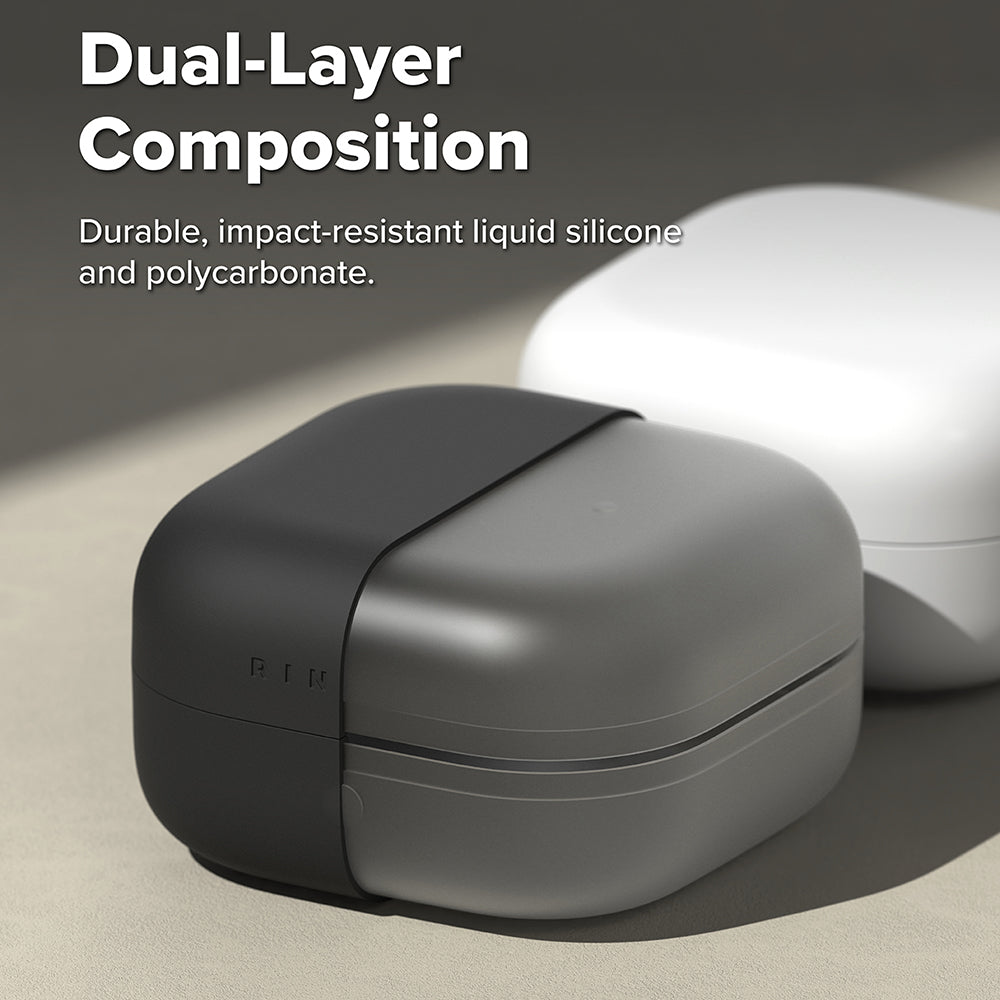 Θήκη Ringke για Samsung Galaxy Buds4 / Buds4 Pro, Μαύρη