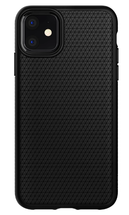 Case for Apple iPhone 11, Spigen, Liquid Air, Black 076CS27184