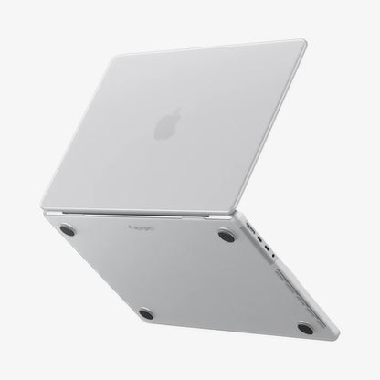 Spigen Airskin Case for Apple MacBook Pro 16inch (2026) / (2024) / (2023) / (2021), Satin Transparent ACS11526