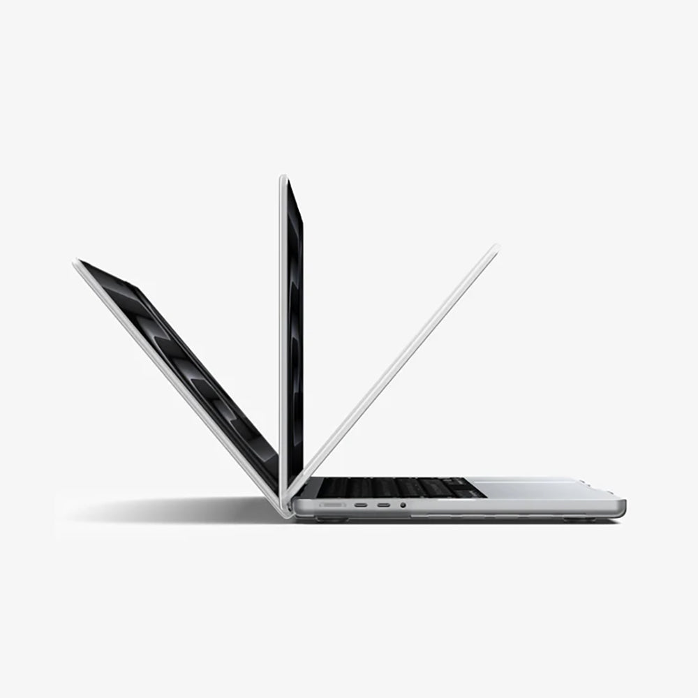 Spigen Airskin Case for Apple MacBook Pro 16inch (2026) / (2024) / (2023) / (2021), Satin Transparent ACS11526