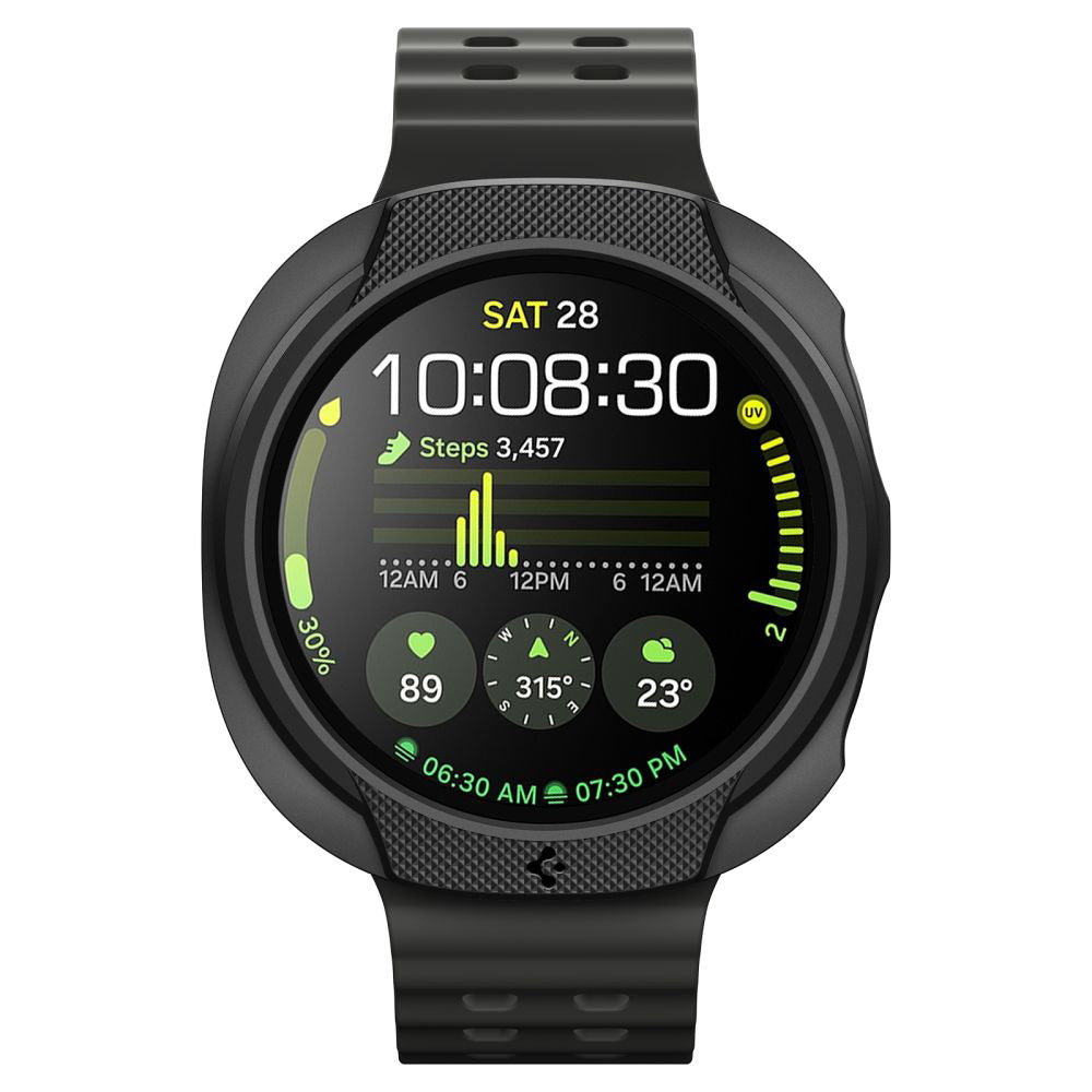 Spigen Liquid Air Case for Samsung Galaxy Watch9 / Watch8 40mm, Matte Black ACS09840