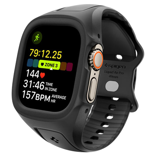 Θήκη Spigen Liquid Air Pro για Apple Watch Ultra Series, Μαύρη ACS05463