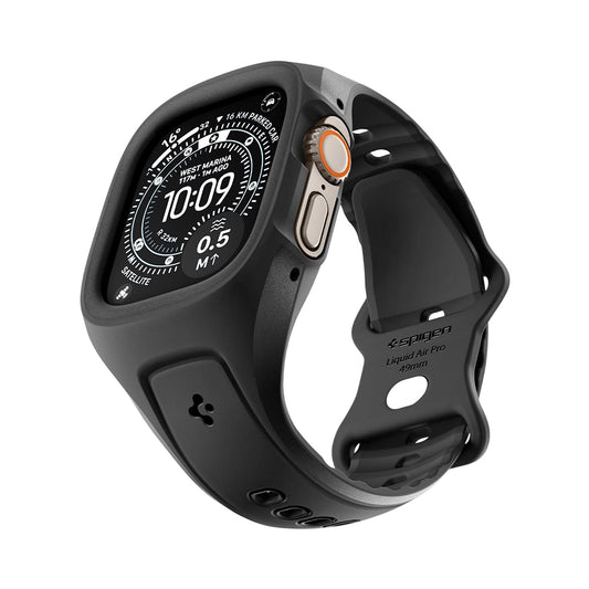 Θήκη Spigen Liquid Air Pro για Apple Watch Ultra Series, Μαύρη ACS05463