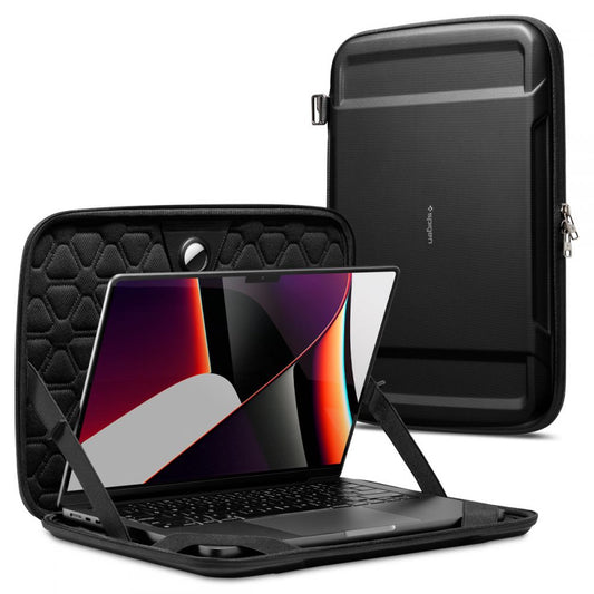 Θήκη Spigen Rugged Armor για Laptop 13 ίντσες - 14 ίντσες, Μαύρη AFA04270