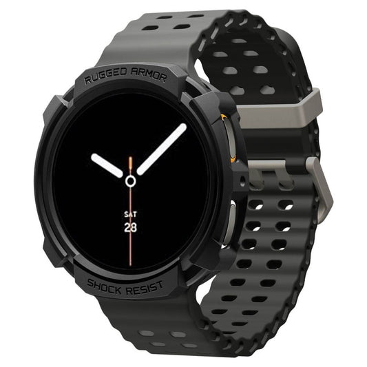 Θήκη Spigen Rugged Armor για Samsung Galaxy Watch9 / Watch8 40mm, Μαύρη ACS10004