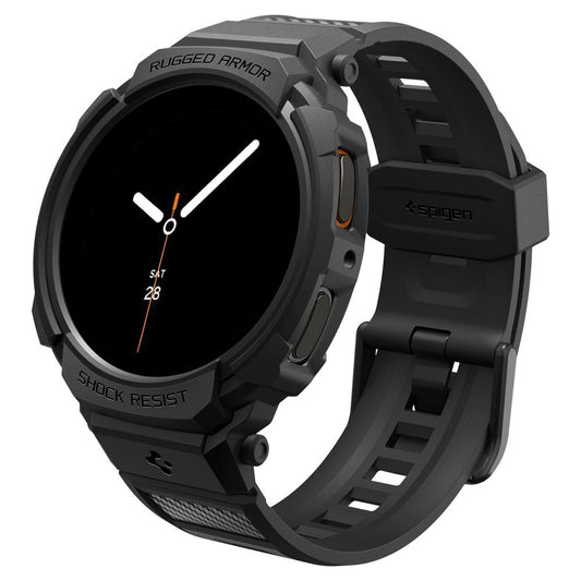 Θήκη Spigen Rugged Armor Pro για Samsung Galaxy Watch9 / Watch8 40mm, Μαύρο Ματ ACS10005