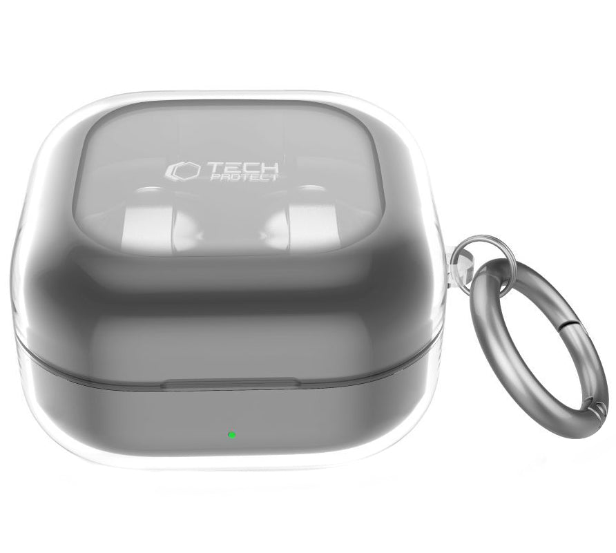 Tech-Protect Flexair Case for Samsung Galaxy Buds4 / Buds4 Pro, Transparent