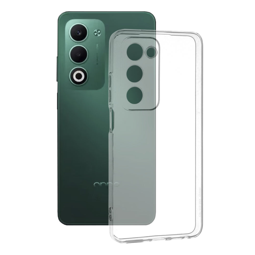 Case for Oppo A5 4G, Techsuit, Clear, Transparent