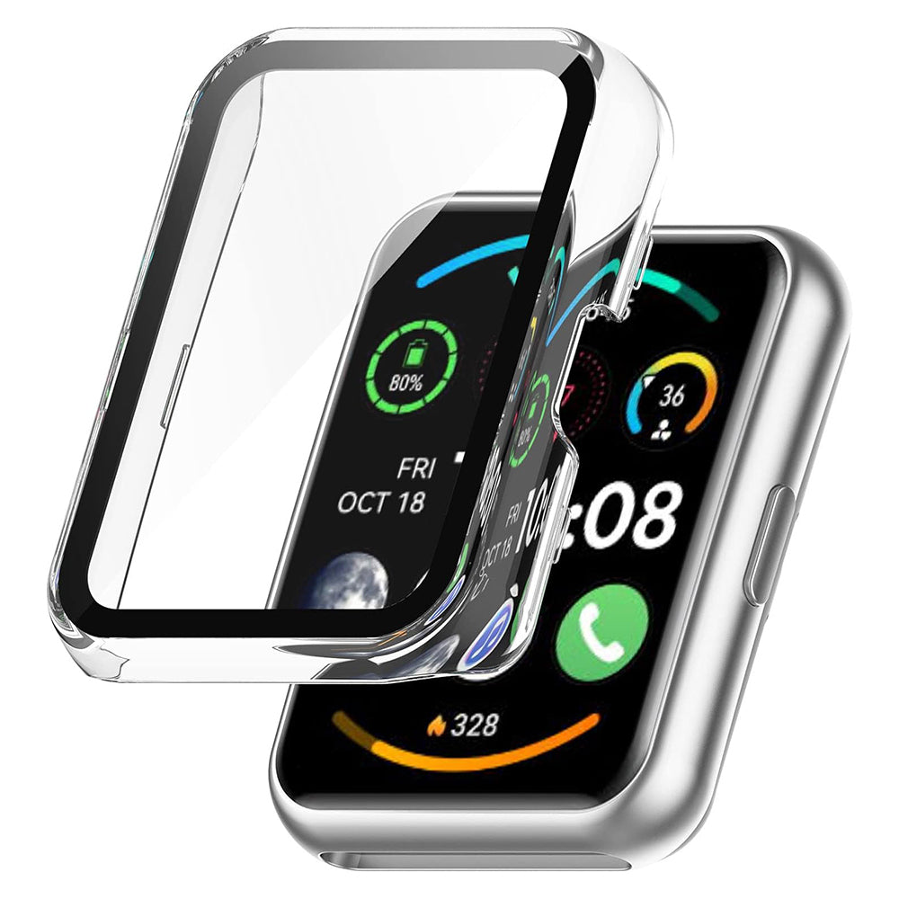 Θήκη Techsuit Defense360 Pro για Huawei Watch Fit 2, Διαφανής