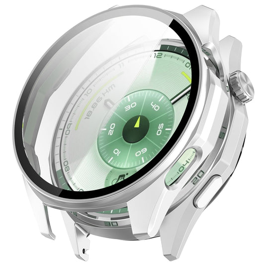Techsuit Defense360 Pro Case for Huawei Watch GT 6 46mm, Silver
