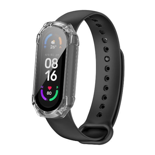 Θήκη Techsuit Defense360 Pro για Xiaomi Smart Band 6 / Band 5 / Band 4, Διαφανής