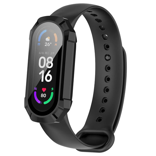 Θήκη Techsuit Defense360 Pro για Xiaomi Smart Band 6 / Band 5 / Band 4, Μαύρη