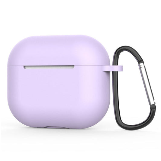 Θήκη Techsuit Silicone για Apple AirPods 4, Μωβ