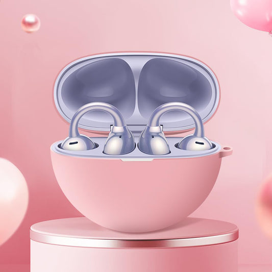 Θήκη Techsuit Silicone για Huawei FreeClip, Μαύρη