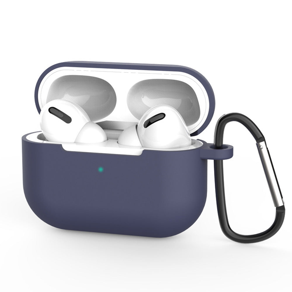 Techsuit Silicone Case for Apple AirPods Pro 3, Navy Blue