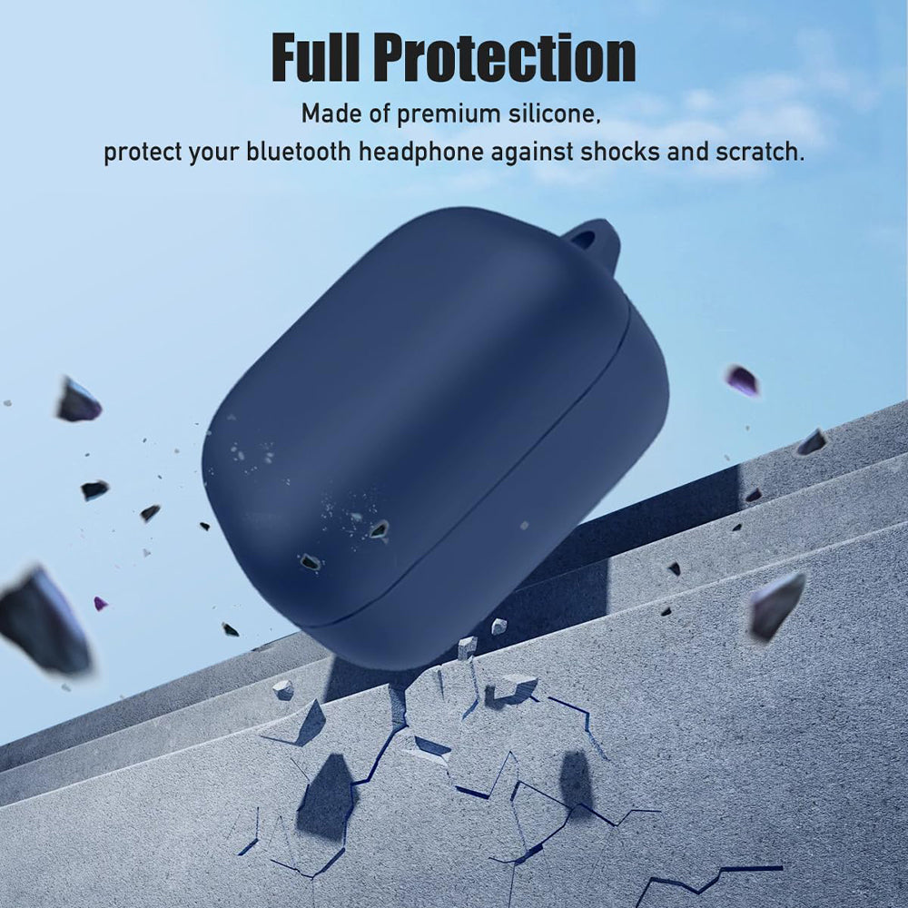 Θήκη Techsuit Silicone για Samsung Galaxy Buds4 / Buds4 Pro, Μαύρη