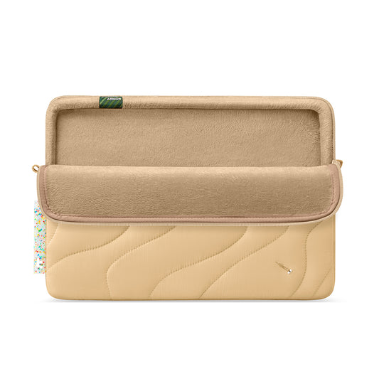 Tomtoc Terra Case for 14-inch Laptop, Cream