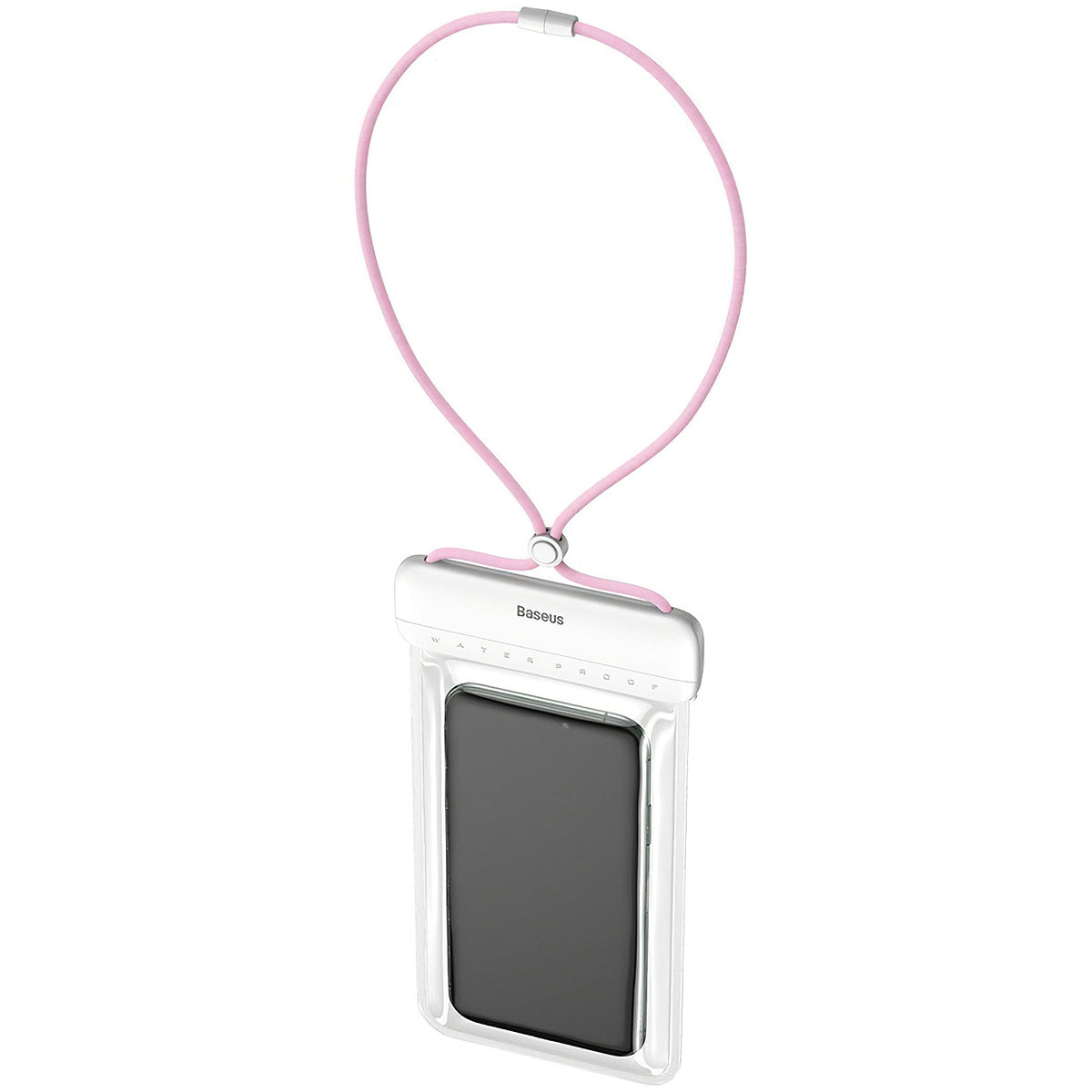 Universal Waterproof Phone Case, Baseus, Let's Go, Pink ACFSD-D24