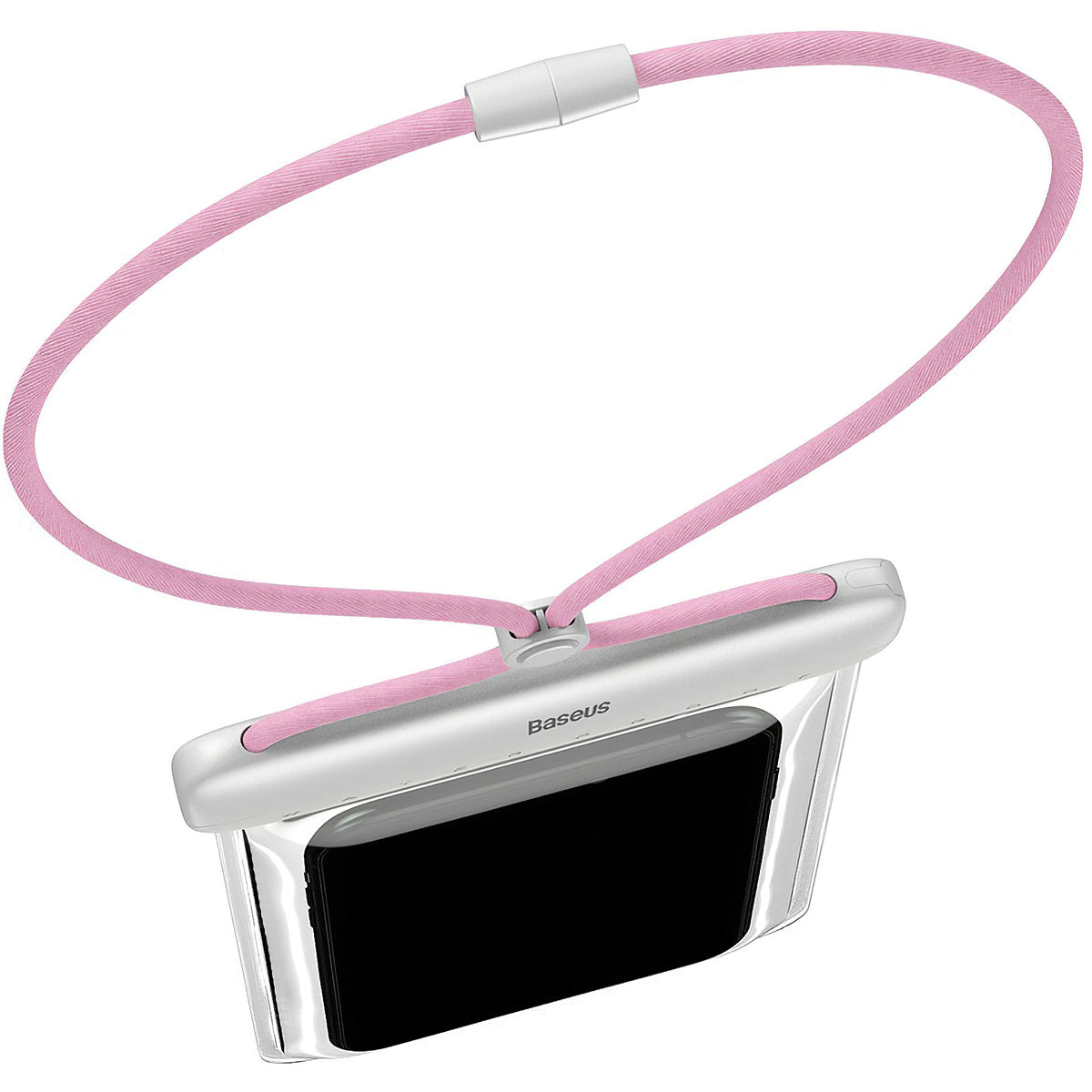 Universal Waterproof Phone Case, Baseus, Let's Go, Pink ACFSD-D24
