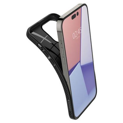 Θήκη για Apple iPhone 14 Pro Max, Spigen, Liquid Air Matte, Μαύρη ACS04813