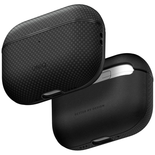 Θήκη UNIQ Keva Prime για Apple AirPods Pro 3, Μαύρη