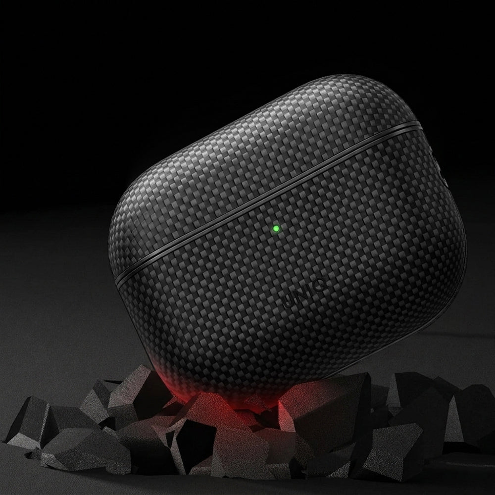 Θήκη UNIQ Keva Prime για Apple AirPods Pro 3, Μαύρη