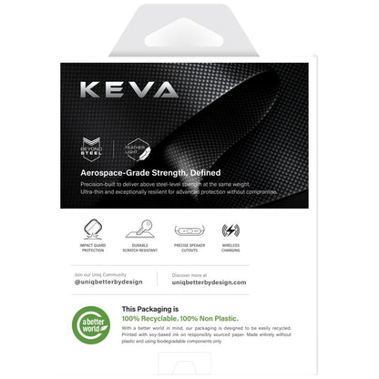 Θήκη UNIQ Keva Prime για Apple AirPods Pro 3, Μαύρη