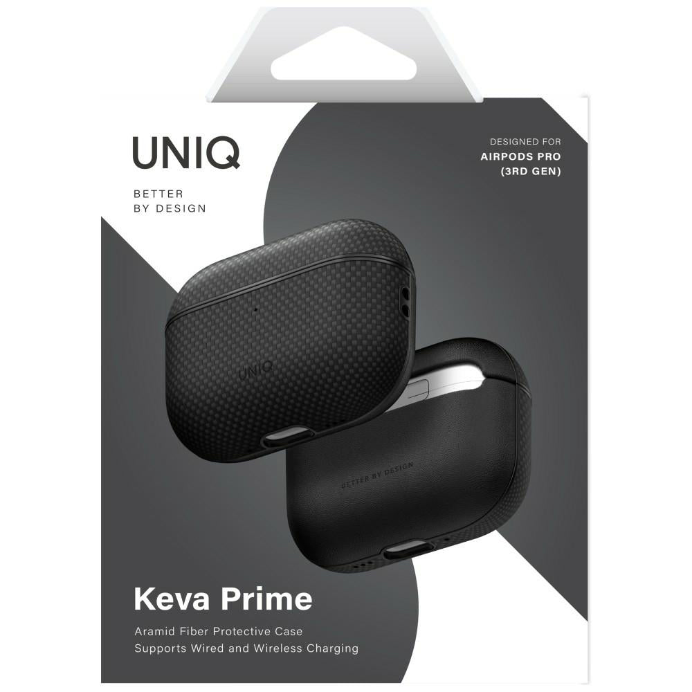 Θήκη UNIQ Keva Prime για Apple AirPods Pro 3, Μαύρη