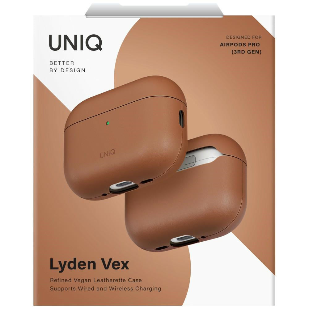 Θήκη UNIQ Lyden Vex για Apple AirPods Pro 3, Καφέ
