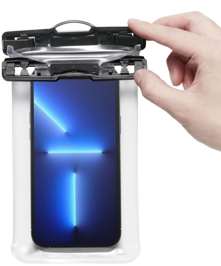 Θήκη Universal Αδιάβροχη για Τηλέφωνο, Spigen, A601, Διαφανής AMP04526