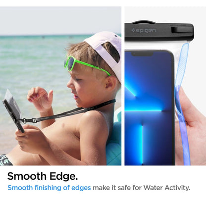 Θήκη Universal Αδιάβροχη για Τηλέφωνο, Spigen, A601, Διαφανής AMP04526