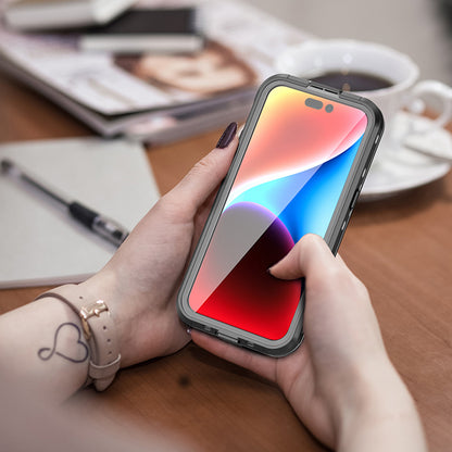 Αδιάβροχη Θήκη MagSafe για Apple iPhone 15 Pro Max, ShellBox, Μαύρη