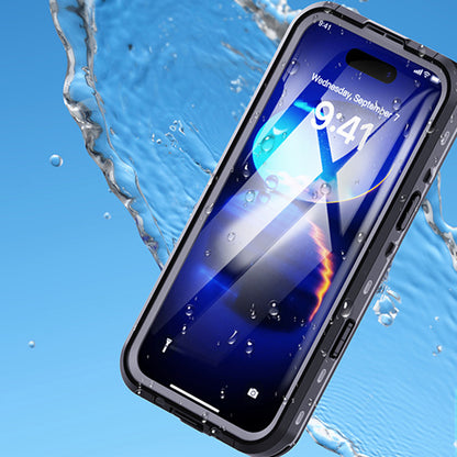 Αδιάβροχη Θήκη για Apple iPhone 16 Pro Max, ShellBox, Μαύρη